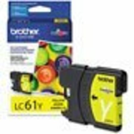 BROTHER Yellow Ink Cartridge 375 YLD LC61Y